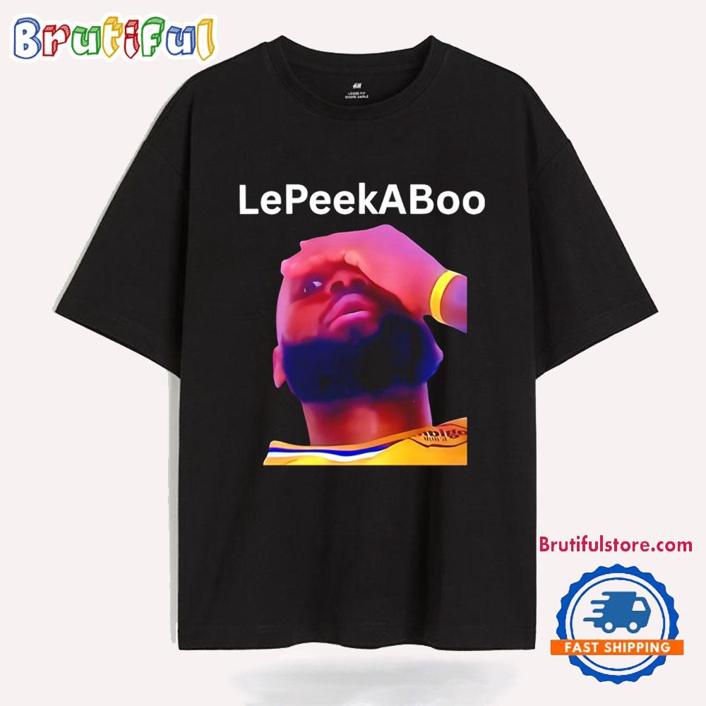 Peekaboo Lebron James Lakers 2025 T Shirt