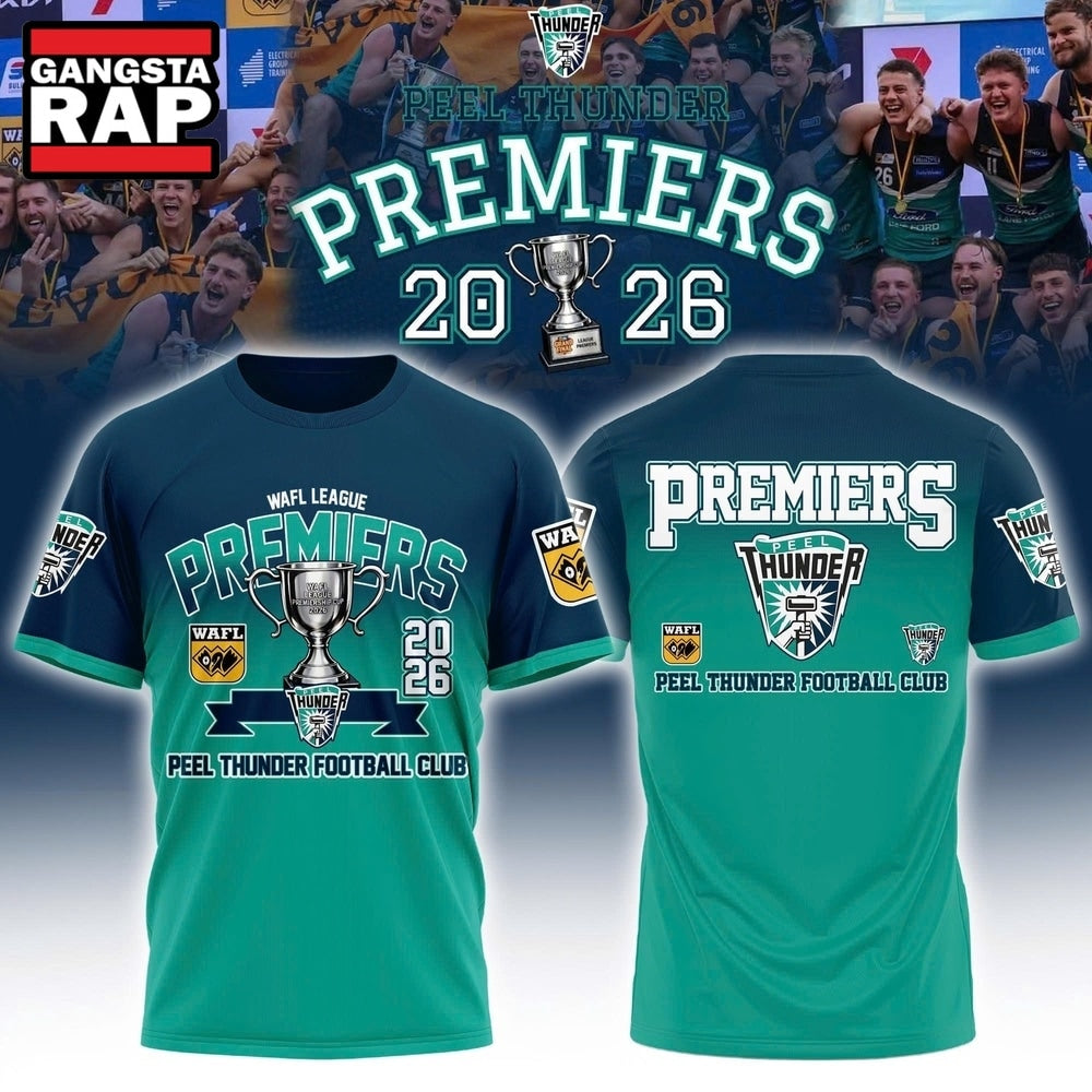 Peel Thunder 2026 WAFL Premiers Limited Edition T Shirt