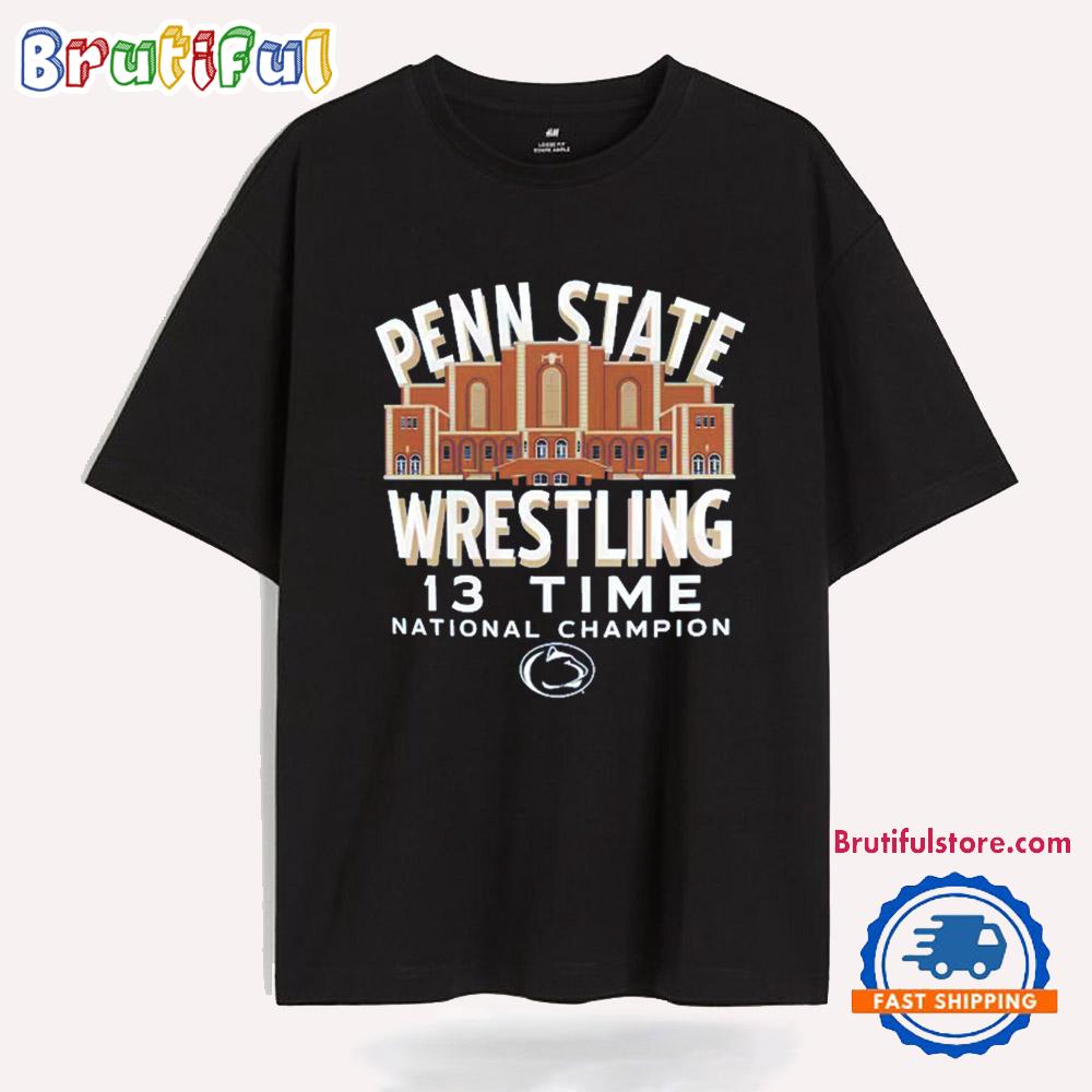 Penn State Nittany Lions 13-Time NCAA Wrestling National Champions T Shirt