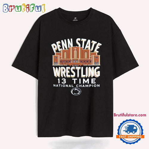 Penn State Nittany Lions 13-Time NCAA Wrestling National Champions T Shirt