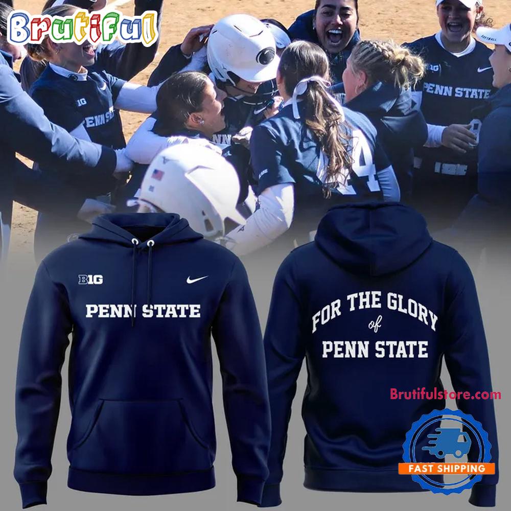 Penn State Nittany Lions 2025 Softball For The Glory Hoodie