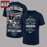 Penn State Nittany Lions 2026 NCAA Back To Campus 3D Shirt