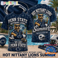 Penn State Nittany Lions 2026 NCAA Hot Summer Mascot Design 3D T Shirt