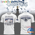 Penn State Nittany Lions FIESTA BOWL CHAMPIONS 2025 New Design White T Shirt