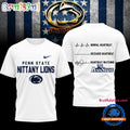 Penn State Nittany Lions NCAA Heartbeat Unisex 3D Shirt