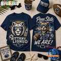 Penn State Nittany Lions NCAA Summer Tropical Mascot Unisex 3D Shirt