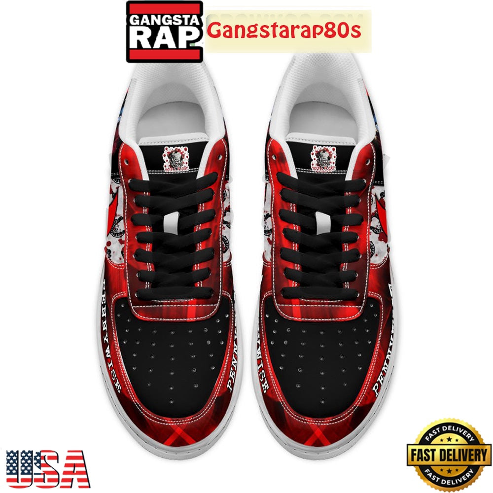 Pennywise Halloween Air Force 1 Shoes Running Sneakers