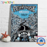 Pennywise Punk In Drublic Fest Oct 6 2024 Live At San Pedro CA Band Tour Wall Art Poster Canvas