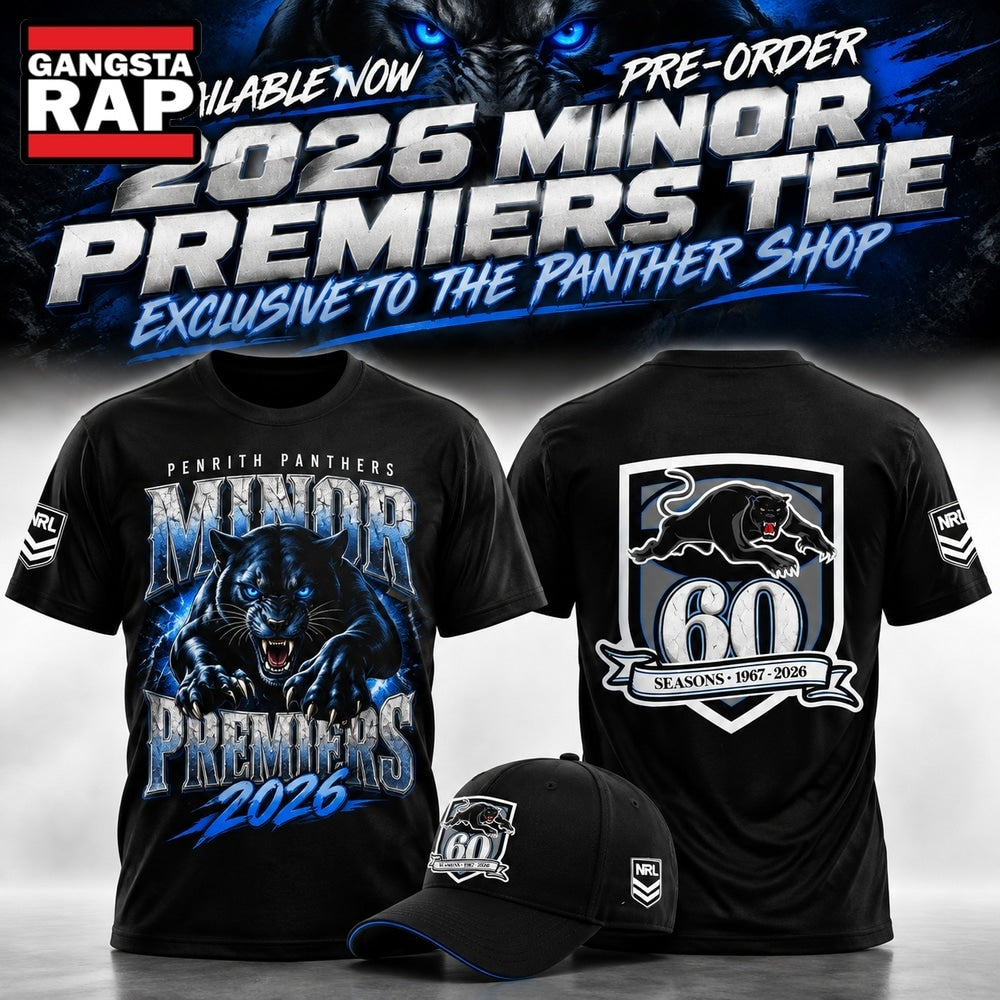 Penrith Panthers 2026 Minor Premiers Exclusive 3D Shirt