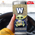 Personalized CFL WINNIPEG BLUE BOMBERS Yoda Gift For Yoda Fans Tumbler