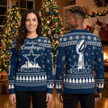 Personalized Dallas Cowboys 2020 Champions Custom Name Ugly Christmas Sweater