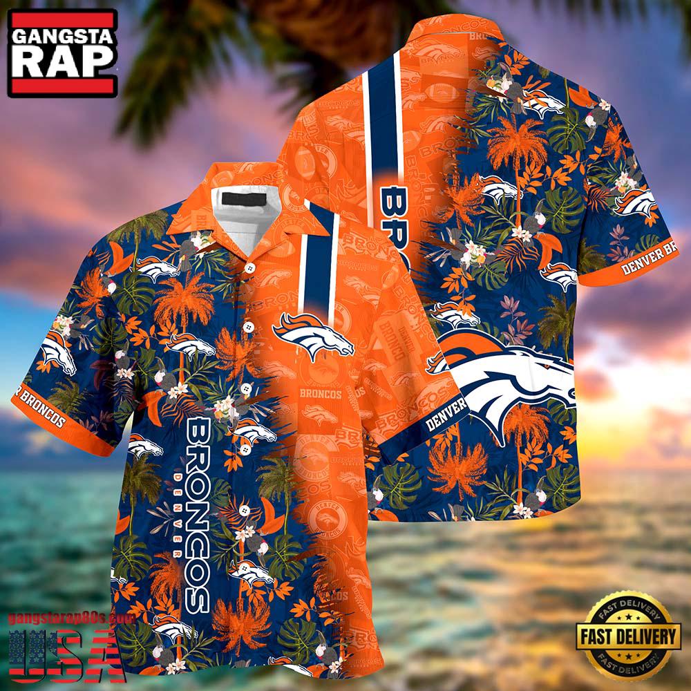 Custom Name Denver Broncos NFL New Design Hawaiian Shirt