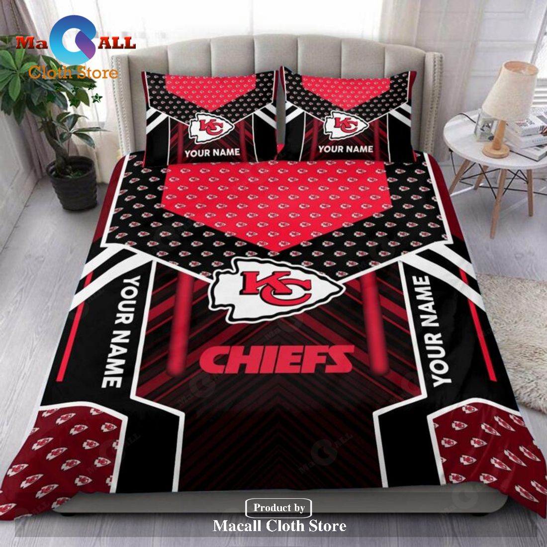 Personalized Kansas City Chiefs Champions Trending Collections Bedding Sets, Bedroom Sets LIMITED EDITION