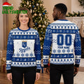 Personalized KC Royals Snowflake Custom Name And Number Ugly Christmas Sweater