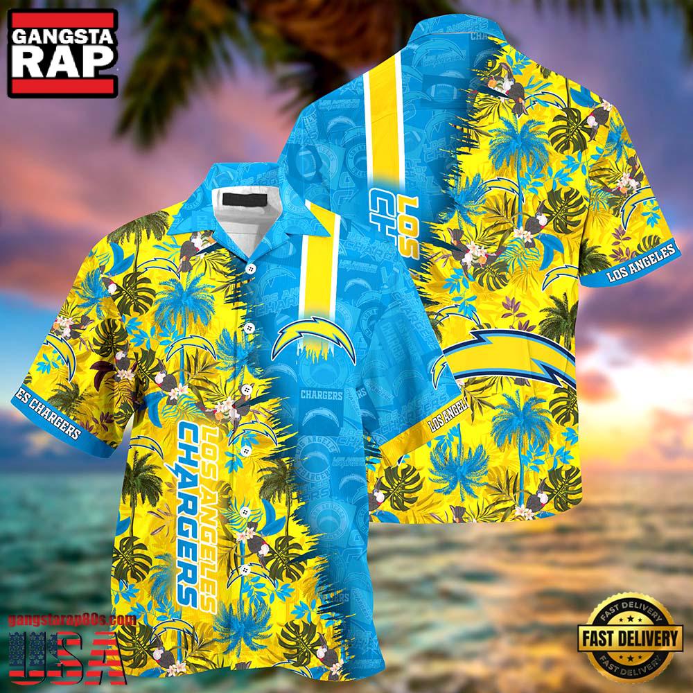Custom Name Los Angeles Chargers NFL New Design Hawaiian Shirt