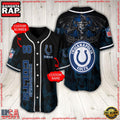 NFL Custom Name Number Indianapolis Colts Baseball Jersey