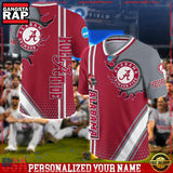 NCAA Customized Alabama Crimson Tide Team Logo Player Football Jersey Shirt