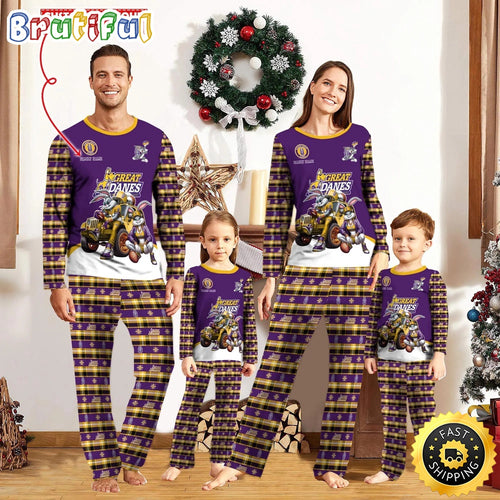 Personalized NCAA Albany Great Danes Pajamas For Family