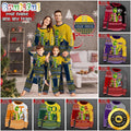 Personalized NCAA Customized Pajamas Xmas For Sport Family