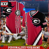 NCAA Customized Georgia Bulldogs Team Logo Player Football Jersey Shirt