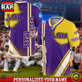 NCAA Customized LSU TIGERS Team Logo Player Football Jersey Shirt
