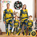 Personalized NCAA Michigan Wolverines Pajamas For Family Pajamas Sport Fans