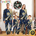 Personalized NCAA Navy Midshipmen Pajamas Flower For Sport Family