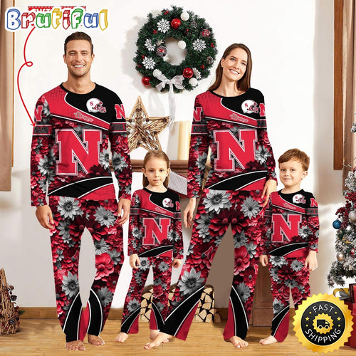 Personalized NCAA Nebraska Cornhuskers Pajamas For Family Pajamas Sport Fans