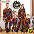 Personalized NCAA Syracuse Orange Pajamas Flower For Sport Family