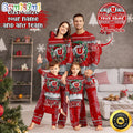 Personalized NCAA Utah Utes Pajamas Christmas Pajamas For Sports Fan