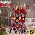 Personalized NCAA Wisconsin Badgers Pajamas Mickey Mouse For Family
