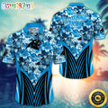 Personalized NFL Carolina Panthers Hawaiian Shirt Tropical Aloha Shirt