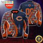 Personalized NFL Chicago Bears Bomber Jacket Urban Bomber Fashion