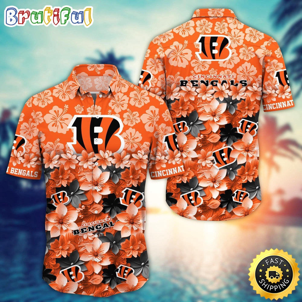 Personalized NFL Cincinnati Bengals Hawaiian Shirt Trending Summer