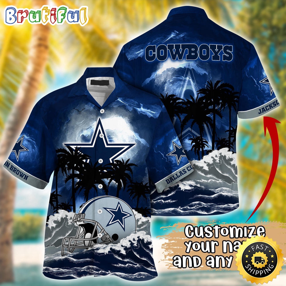 Personalized NFL Dallas Cowboys Best Hawaiian Shirt Ever Aloha Shirt For Fans