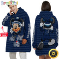 Personalized NFL Dallas Cowboys Blanket Hoodie Mickey Unisex Hoodie