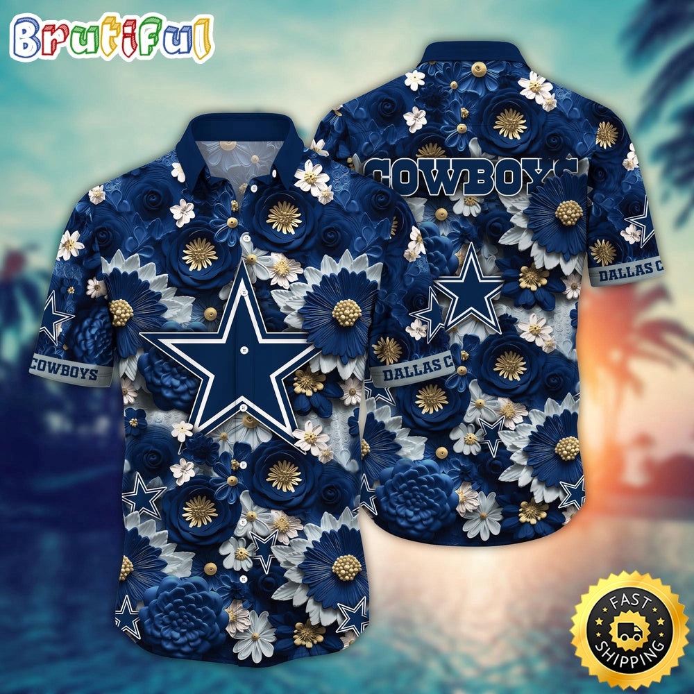 Personalized NFL Dallas Cowboys Hawaiian Shirt Trending For This Summer Aloha Shirt