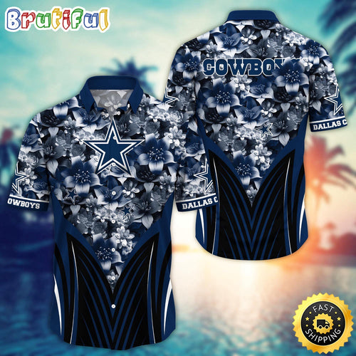 Personalized NFL Dallas Cowboys Hawaiian Shirt Tropical Aloha Shirt