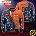 Personalized NFL Denver Broncos Bomber Jacket Urban Bomber Fashion
