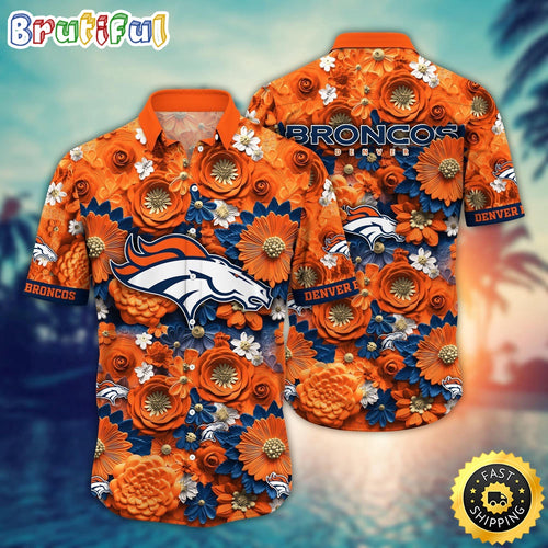Personalized NFL Denver Broncos Hawaiian Shirt Trending For This Summer Aloha Shirt