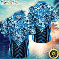 Personalized NFL Detroit Lions Hawaiian Shirt Tropical Aloha Shirt
