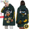 Personalized NFL Green Bay Packers Blanket Hoodie Mickey Unisex Hoodie