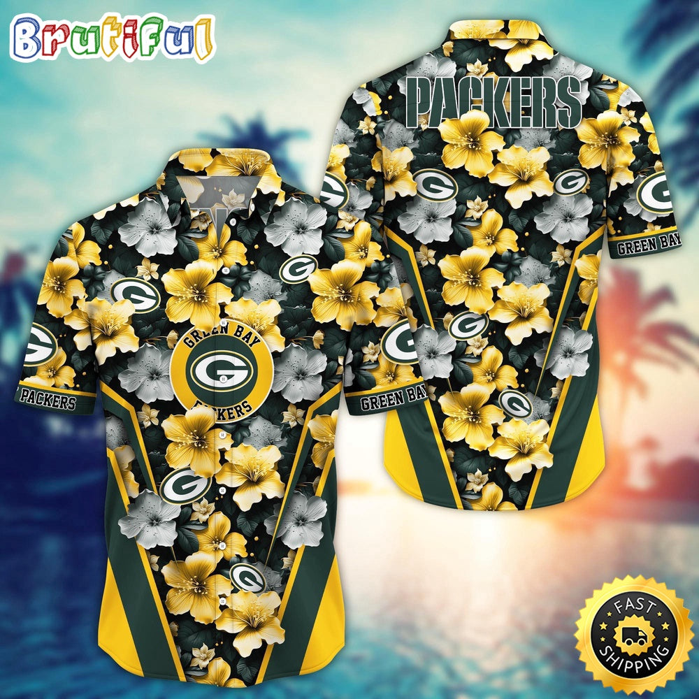 Personalized NFL Green Bay Packers Hawaiian Shirt New Arrivals Trending Aloha Shirt