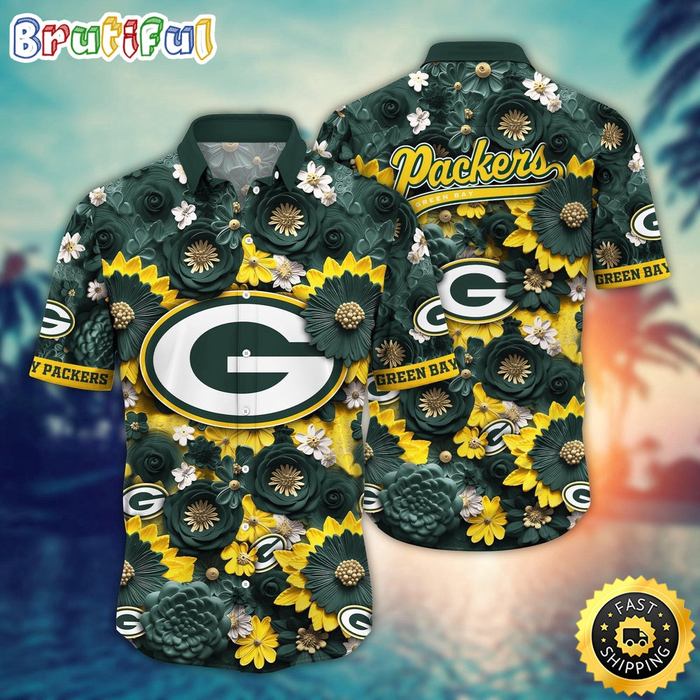 Personalized NFL Green Bay Packers Hawaiian Shirt Trending For This Summer Aloha Shirt