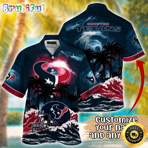 Personalized NFL Houston Texans Best Hawaiian Shirt Ever Aloha Shirt For Fans