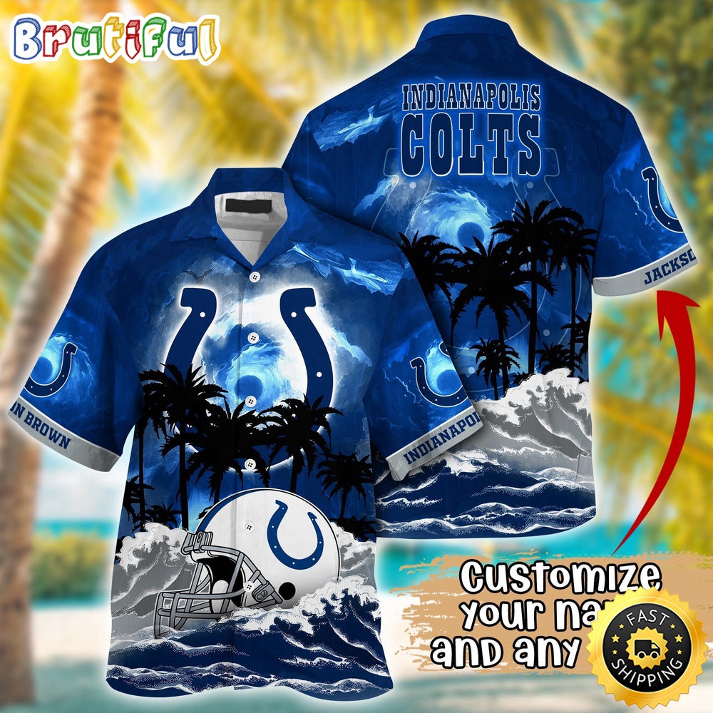 Personalized NFL Indianapolis Colts Best Hawaiian Shirt Ever Aloha Shirt For Fans