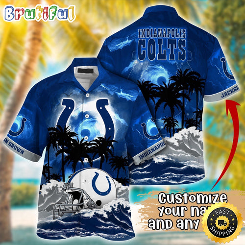 Personalized NFL Indianapolis Colts Best Hawaiian Shirt Ever Aloha Shirt For Fans