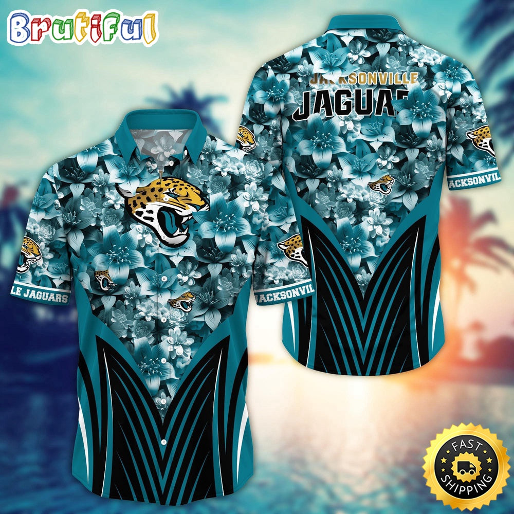 Personalized NFL Jacksonville Jaguars Hawaiian Shirt Tropical Aloha Shirt