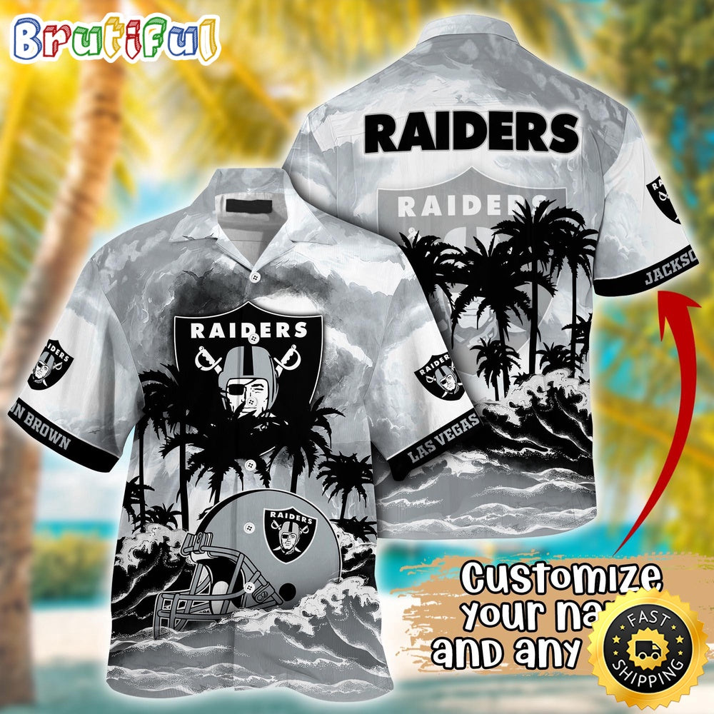 Personalized NFL Las Vegas Raiders Best Hawaiian Shirt Ever Aloha Shirt For Fans