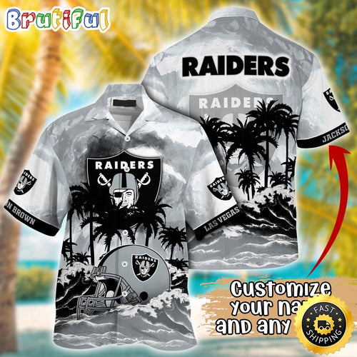 Personalized NFL Las Vegas Raiders Best Hawaiian Shirt Ever Aloha Shirt For Fans